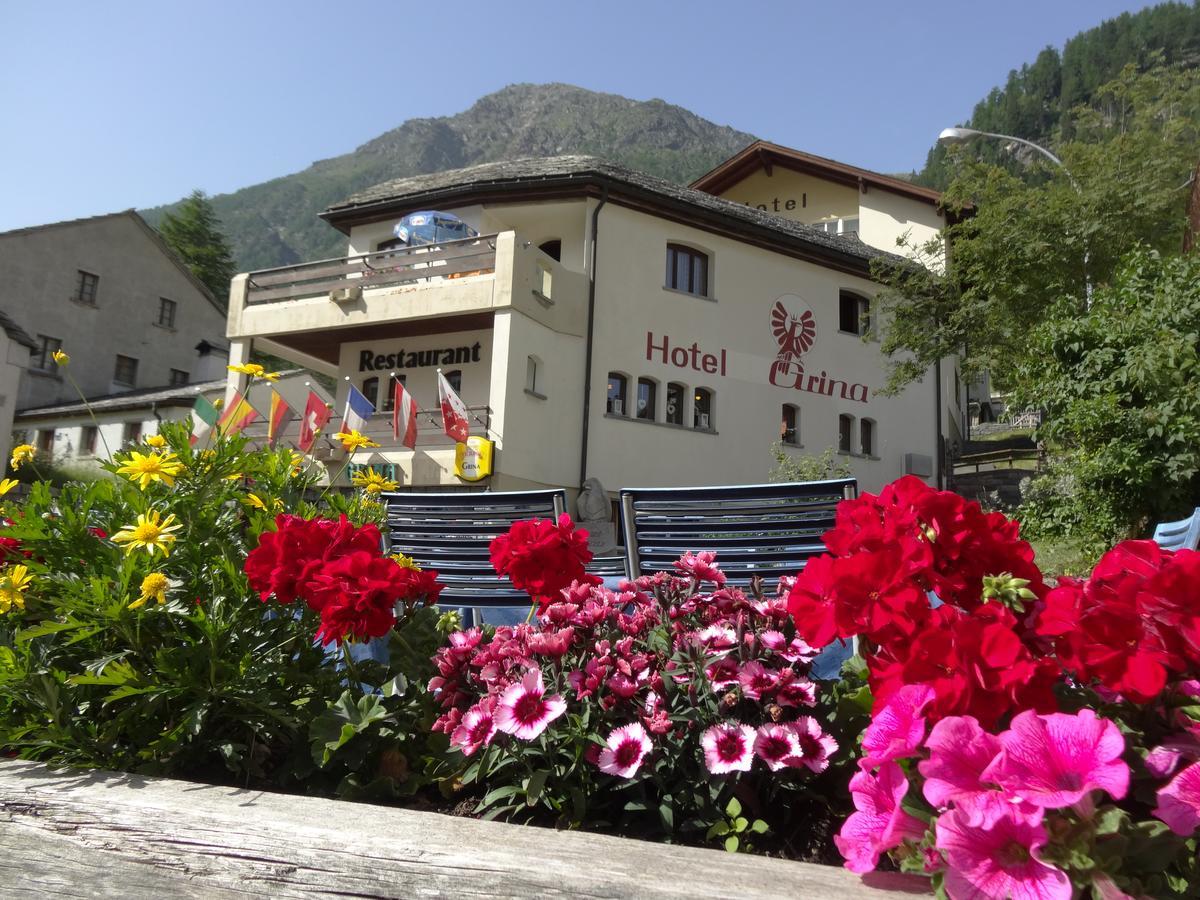 Hotel-Restaurant Grina Simplon Esterno foto